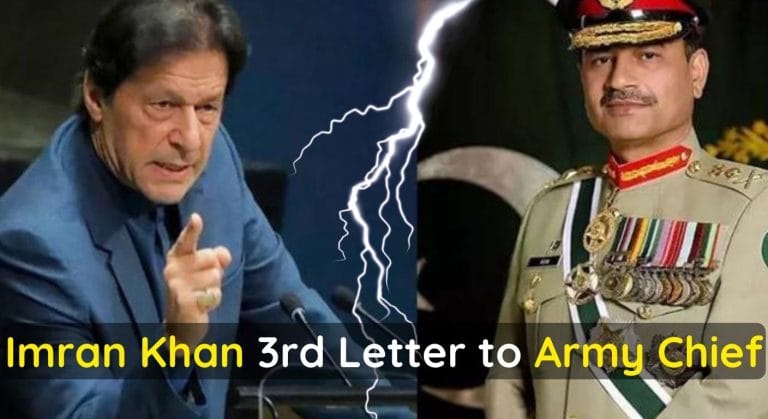 Imran Khan Writes Third Letter to Army Chief