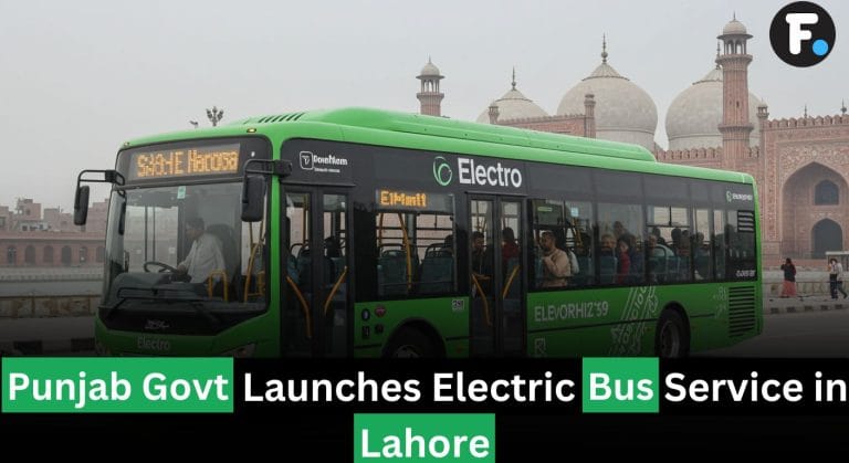 Punjab Govt Launches Electric Bus Service in Lahore