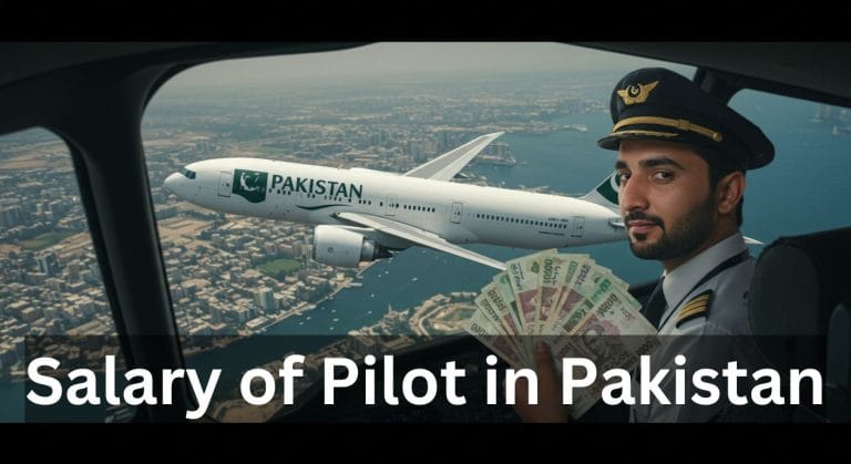 Pilot salary in Pakistan 2025