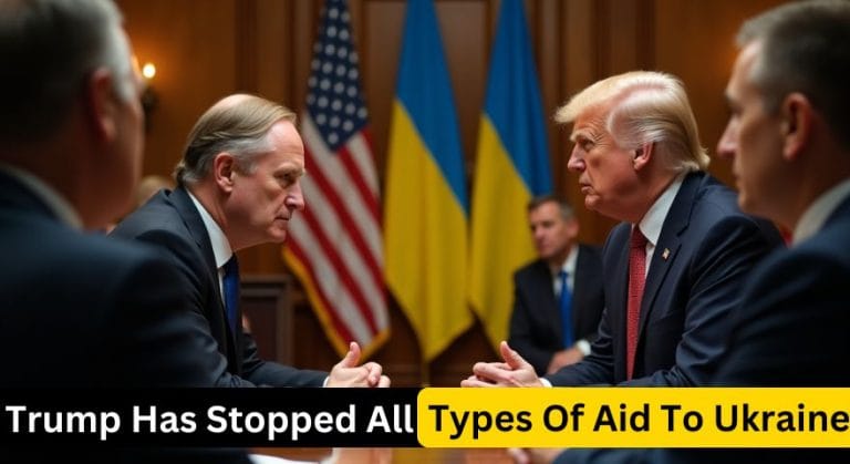 Trump Has Stopped All Types Of Aid To Ukraine