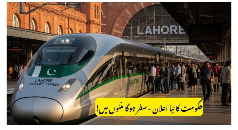 Bullet Train in Pakistan by 2030: A Bold Vision for Progress Facing Costly and Technical Hurdles