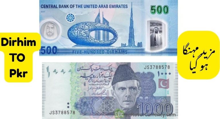 AED to PKR Exchange Rate in 2026 — Latest Updated Prices