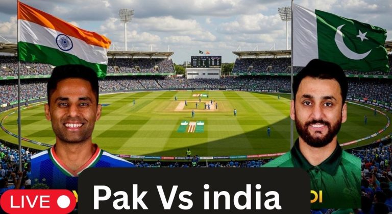 Pak vs India Live Cricket match Ball to Ball Score Updates Now: – Who’s Winning?